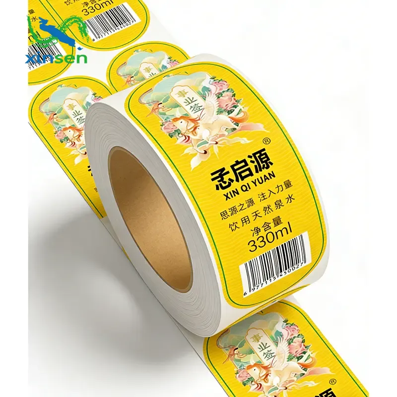 ฉลากขวดเครื่องดื่มกันน้ำ